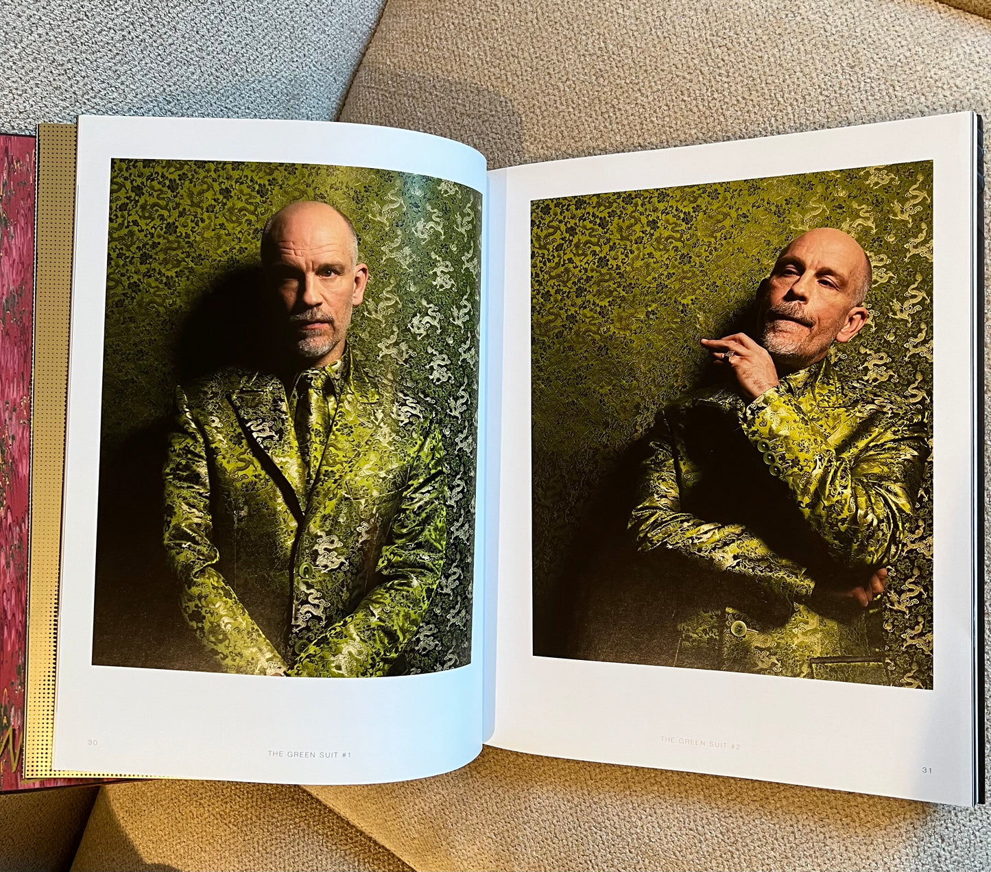 Malkovich Portrait Studded Coffee Table Book