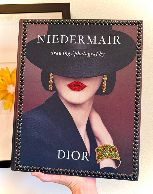 D’OR Woman Crystal Embellished Studded Table Book
