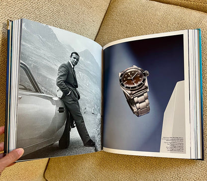 Submariner Watch Studded Coffee Table Book