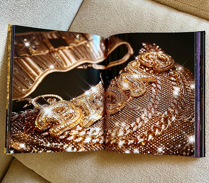 The Gold Cross Studded Coffee Table Book