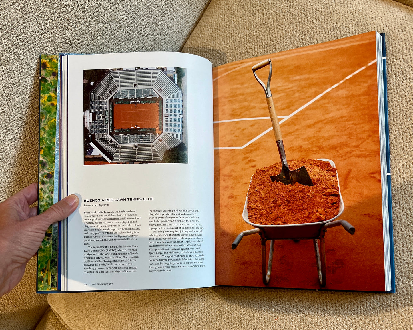 L🎾VE Tennis Pink Studded Coffee Table Book