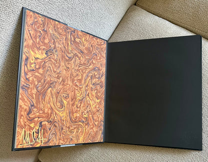 Silver / Rose Gold Watch Studded Coffee Table Book