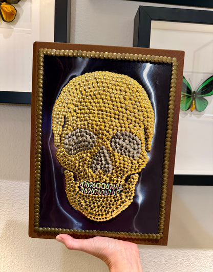 Skull Studded Coffee Table Book