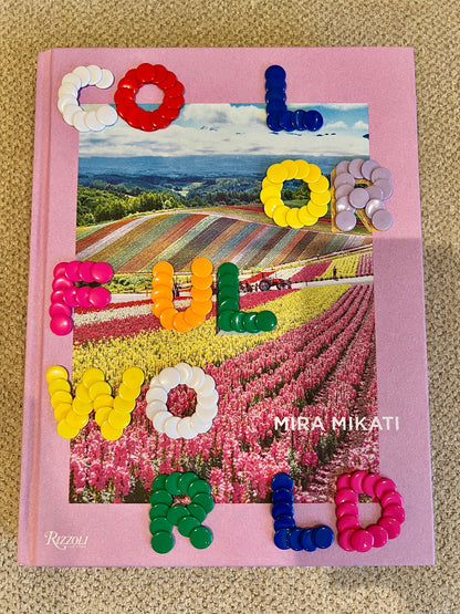 Colorful World Studded Coffee Table Book