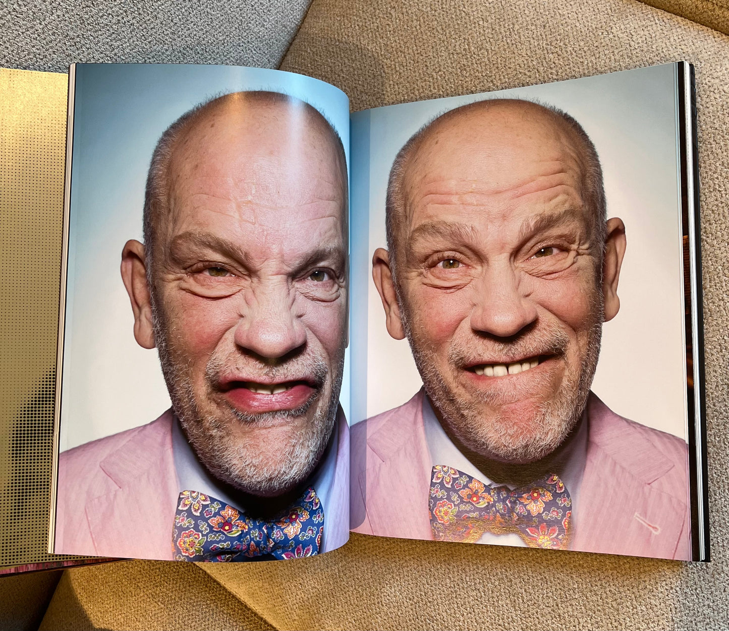 Malkovich Portrait Studded Coffee Table Book