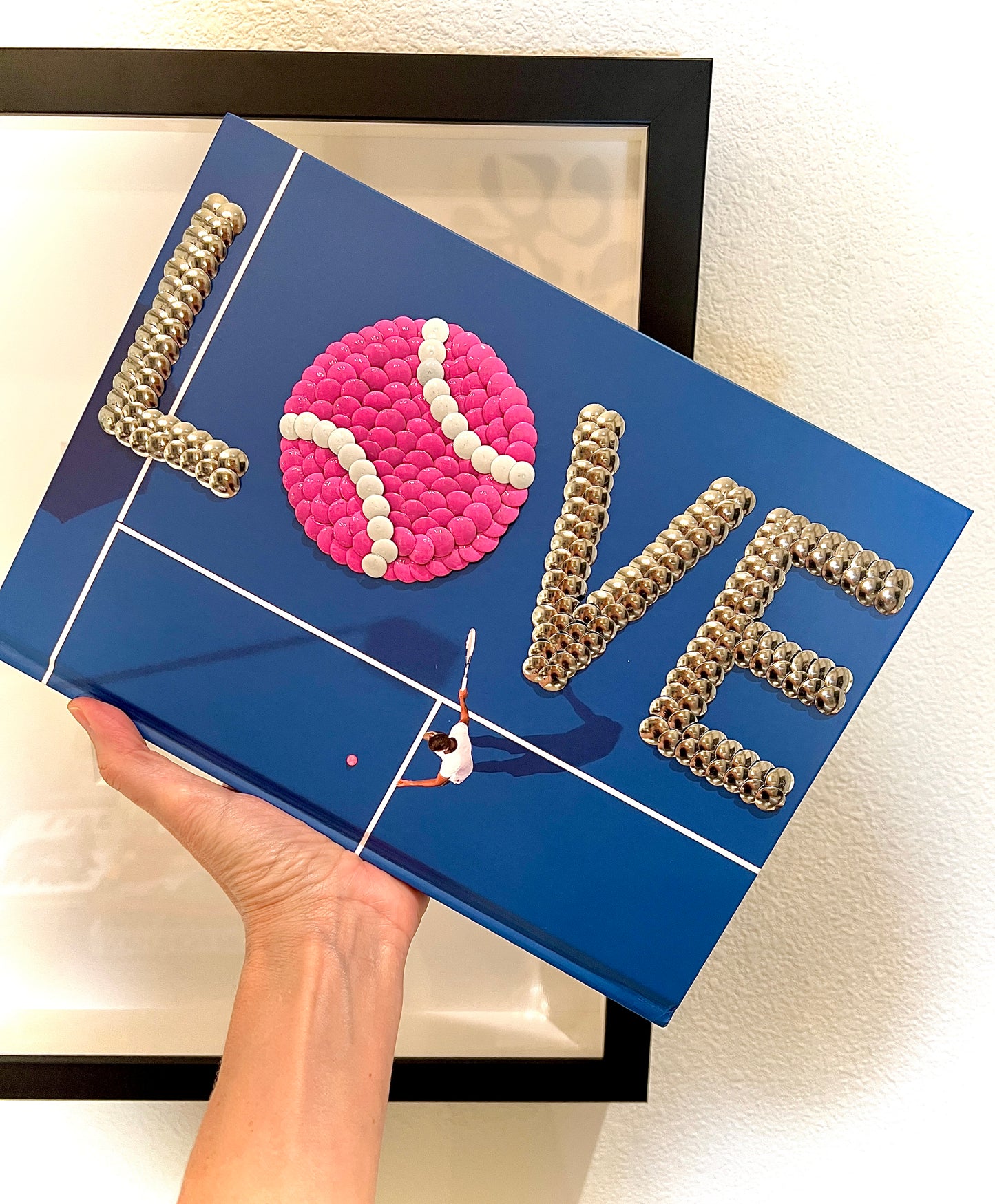 L🎾VE Tennis Studded Coffee Table Book