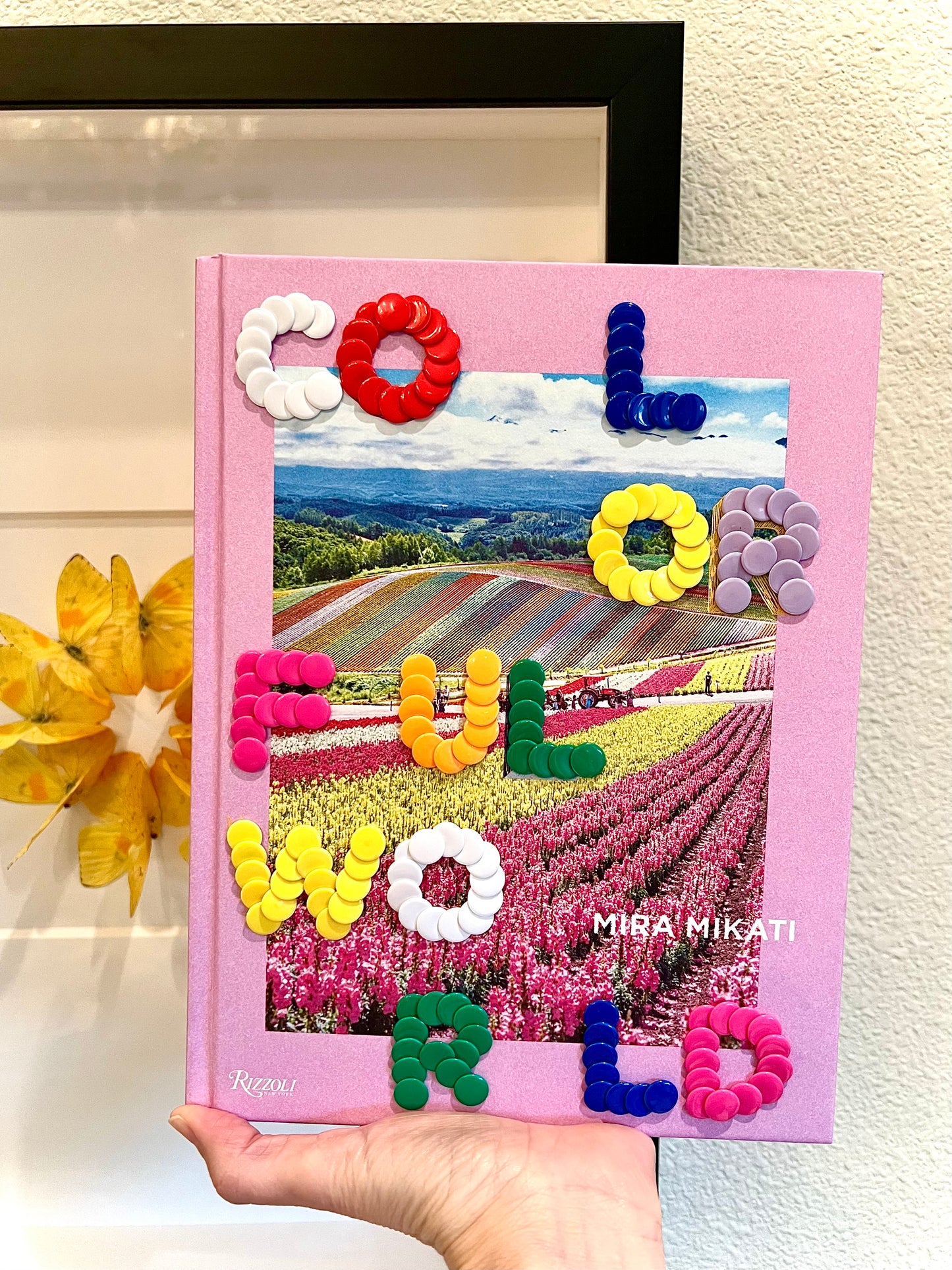 Colorful World Studded Coffee Table Book