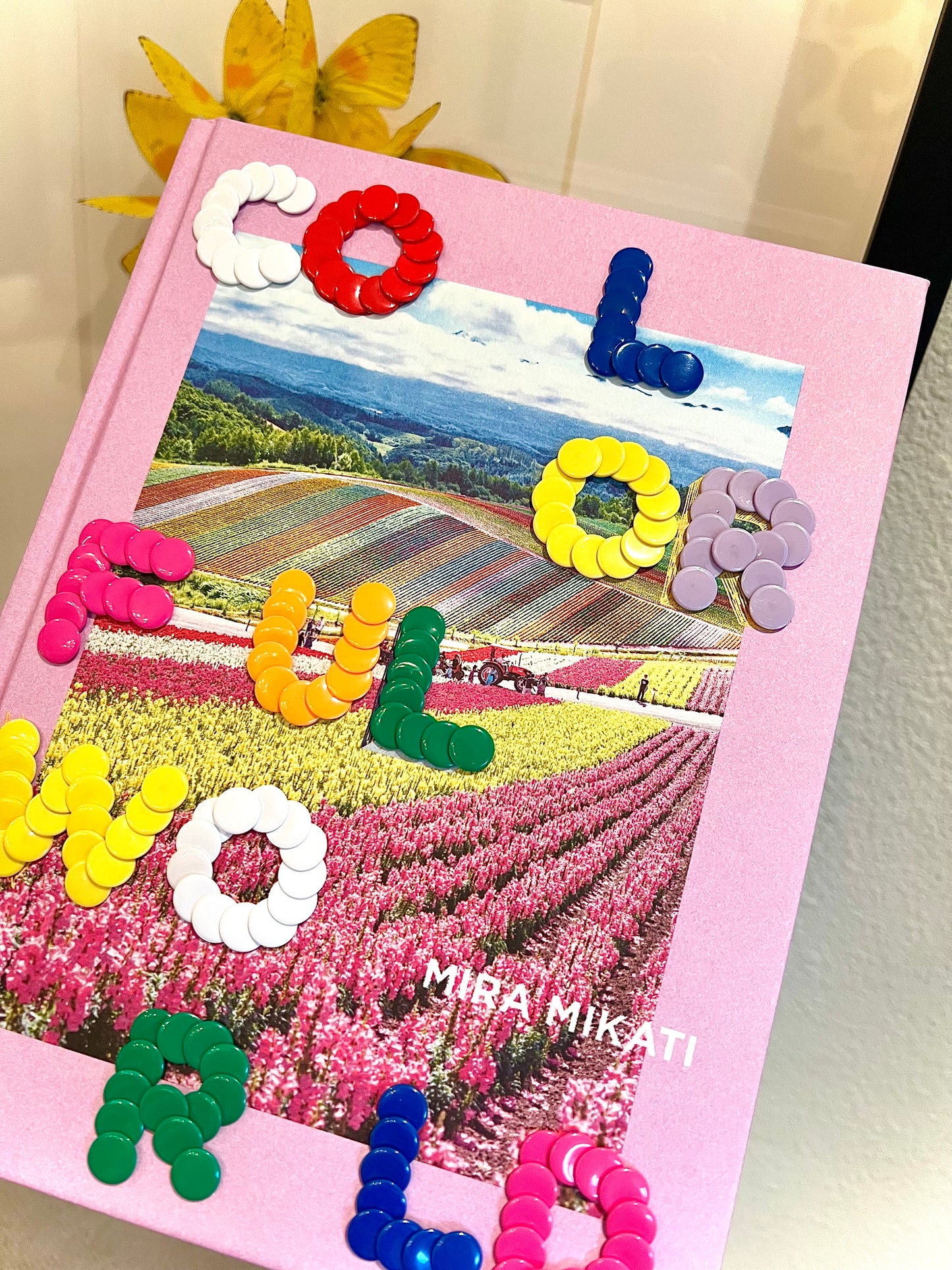 Colorful World Studded Coffee Table Book