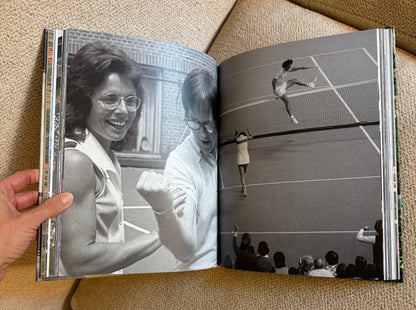Tennis Racket Studded Coffee Table Book