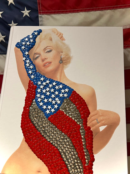 Star-Spangled Marilyn Studded Coffee Table Book