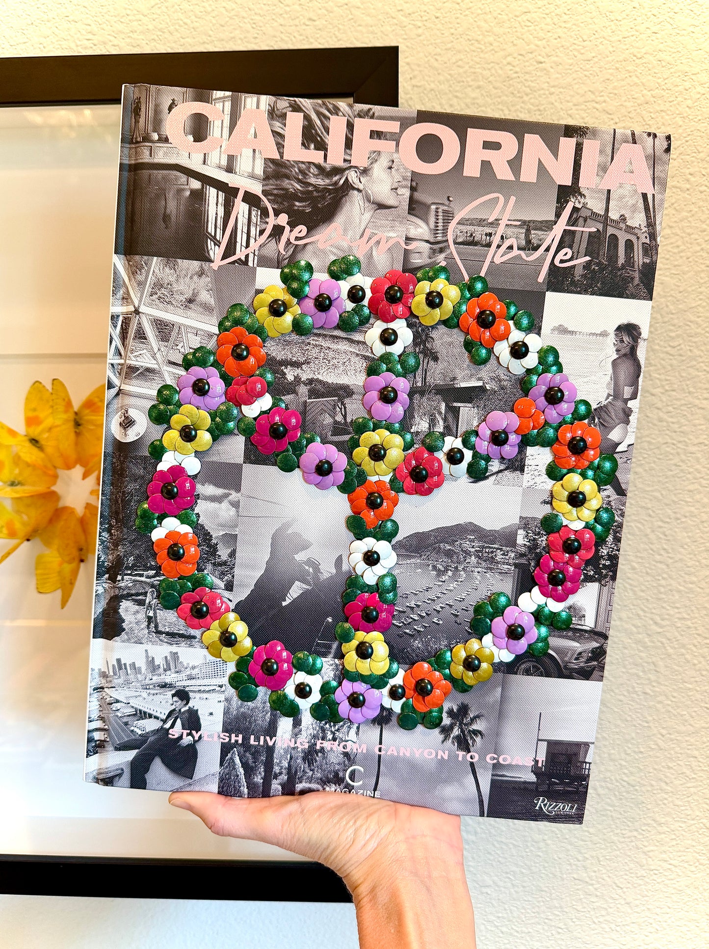 Peace & Love Studded Coffee Table Book