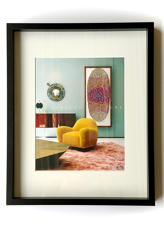 The Living Room | MSH WallArt Luxury Crystal-Embellished Wall Art