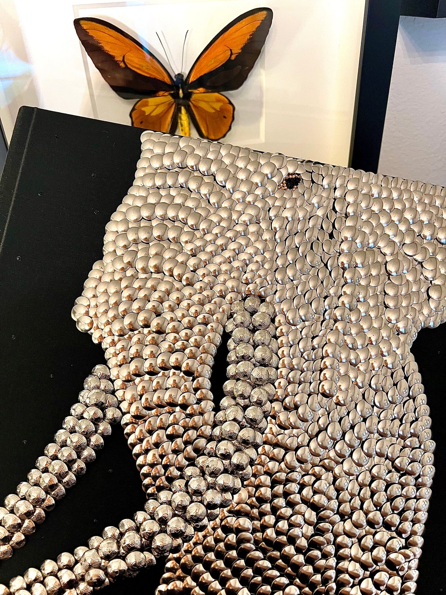 Elephant Studded Coffee Table Book