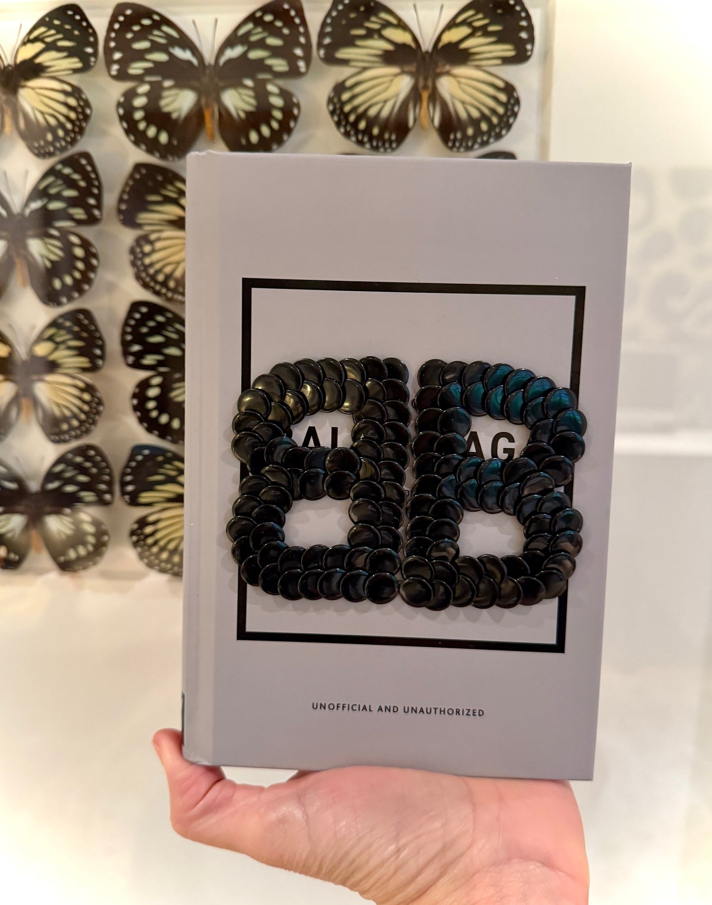 BALNCIAGA Little Studded Book