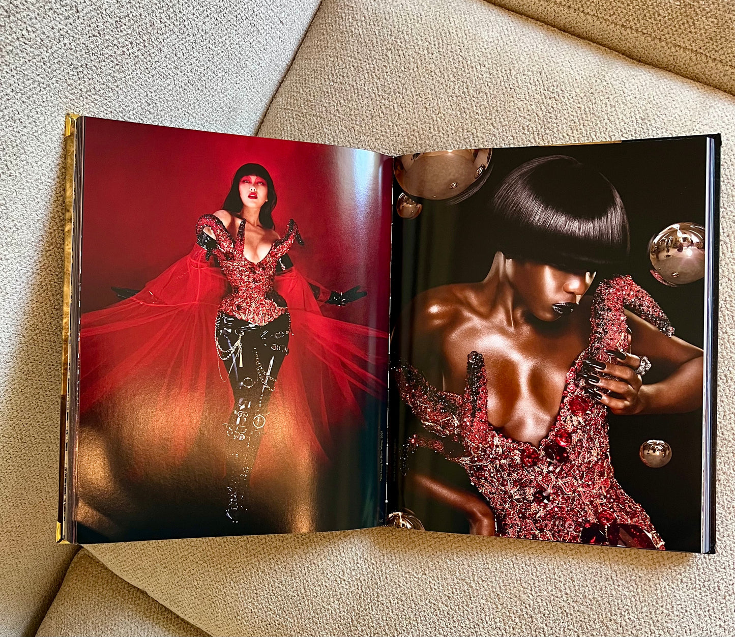 The Gold Cross Studded Coffee Table Book