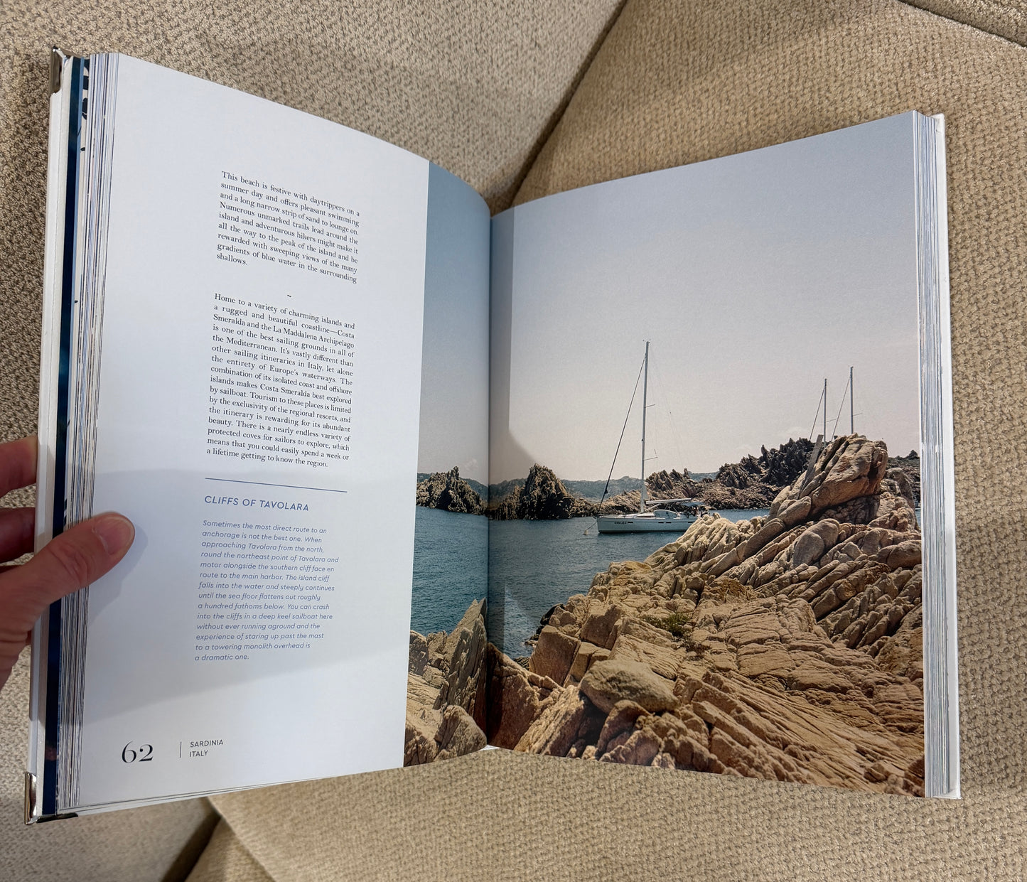 Blue Anchor Studded Tabletop Book