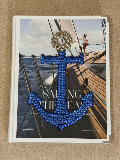 Blue Anchor Studded Tabletop Book