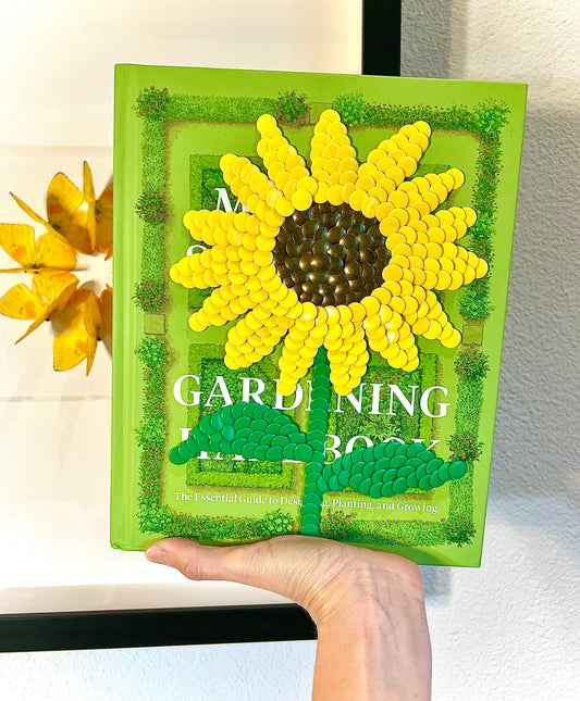 Sunflower Studded Coffee Table Book