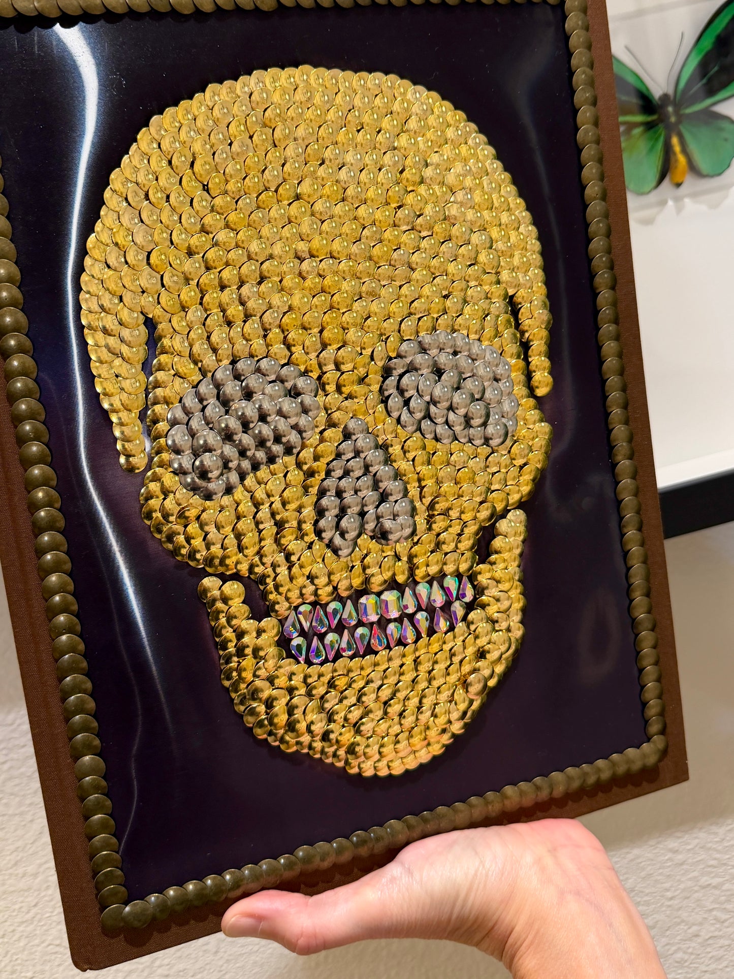Skull Studded Coffee Table Book