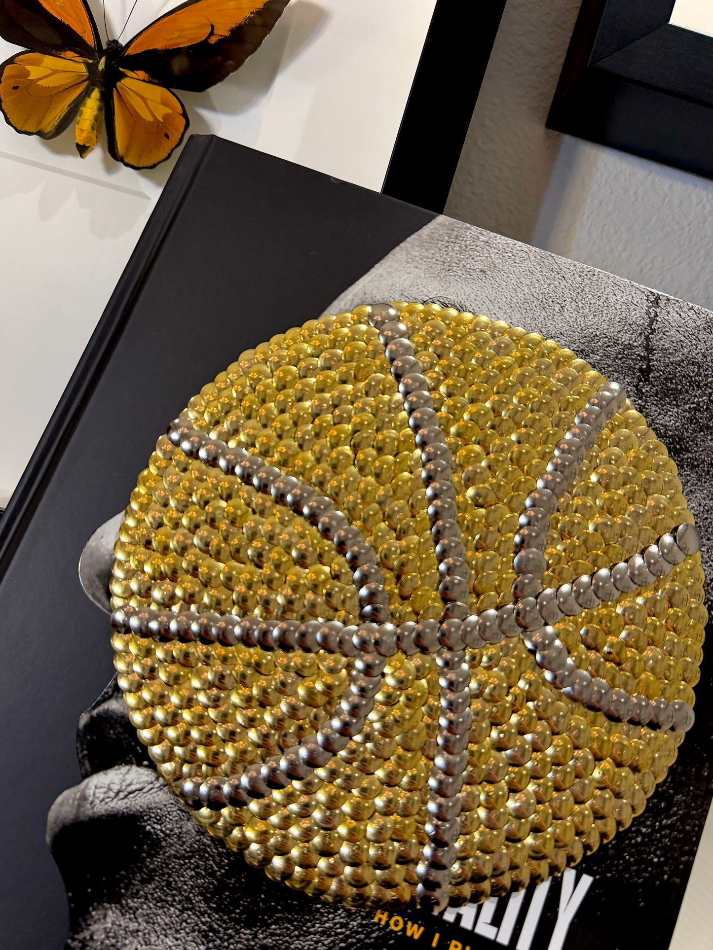 Basketball Studded Coffee Table Book