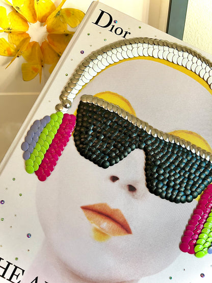DJ Queen Studded Coffee Table Book