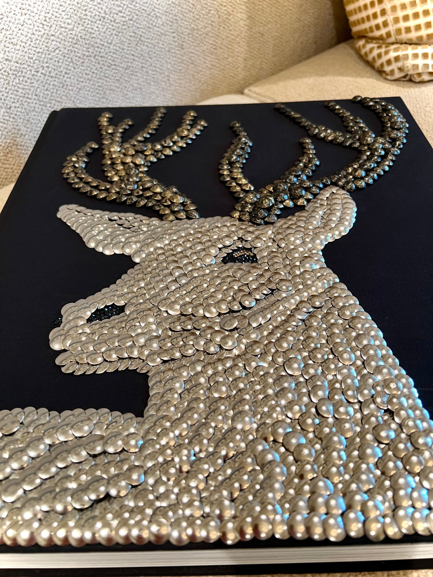 Deer Studded Coffee Table Book