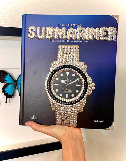 Submariner Watch Studded Coffee Table Book