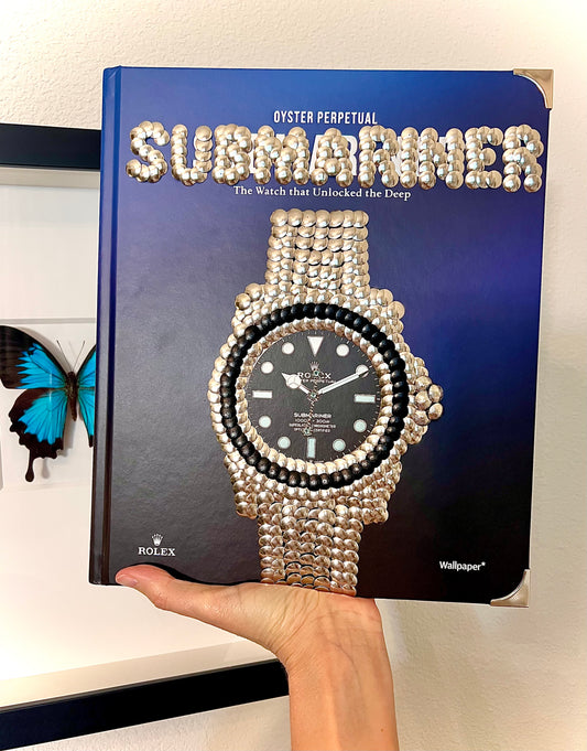 Submariner Watch Studded Coffee Table Book