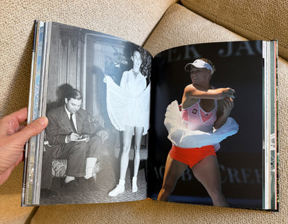Tennis Racket Studded Coffee Table Book