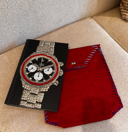 A Man and His Watch Studded Book