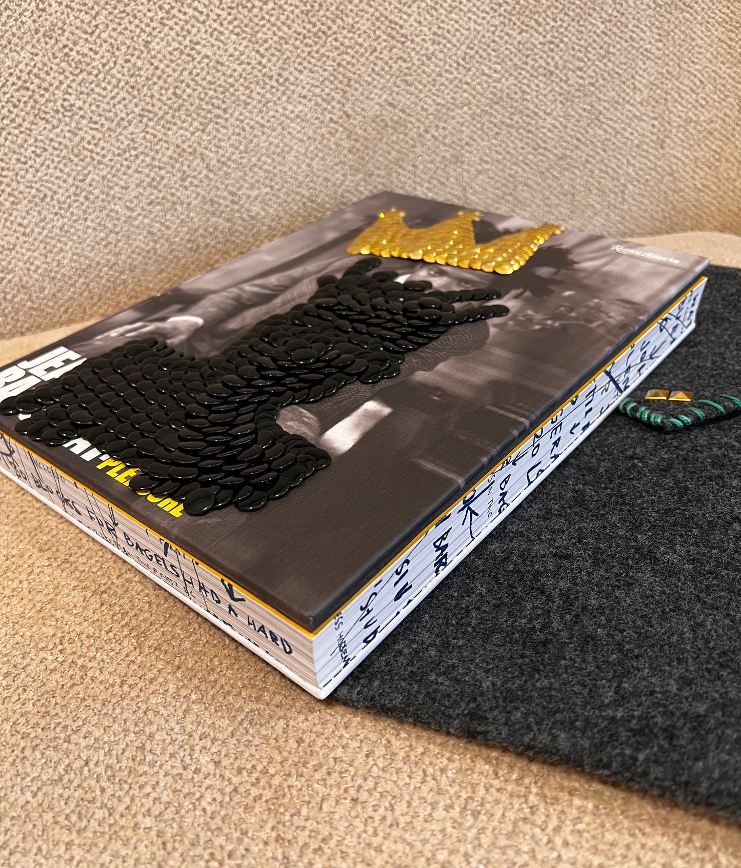 Basquiat Crown Studded Coffee Table Book