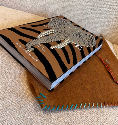 Elephant Studded Coffee Table Book