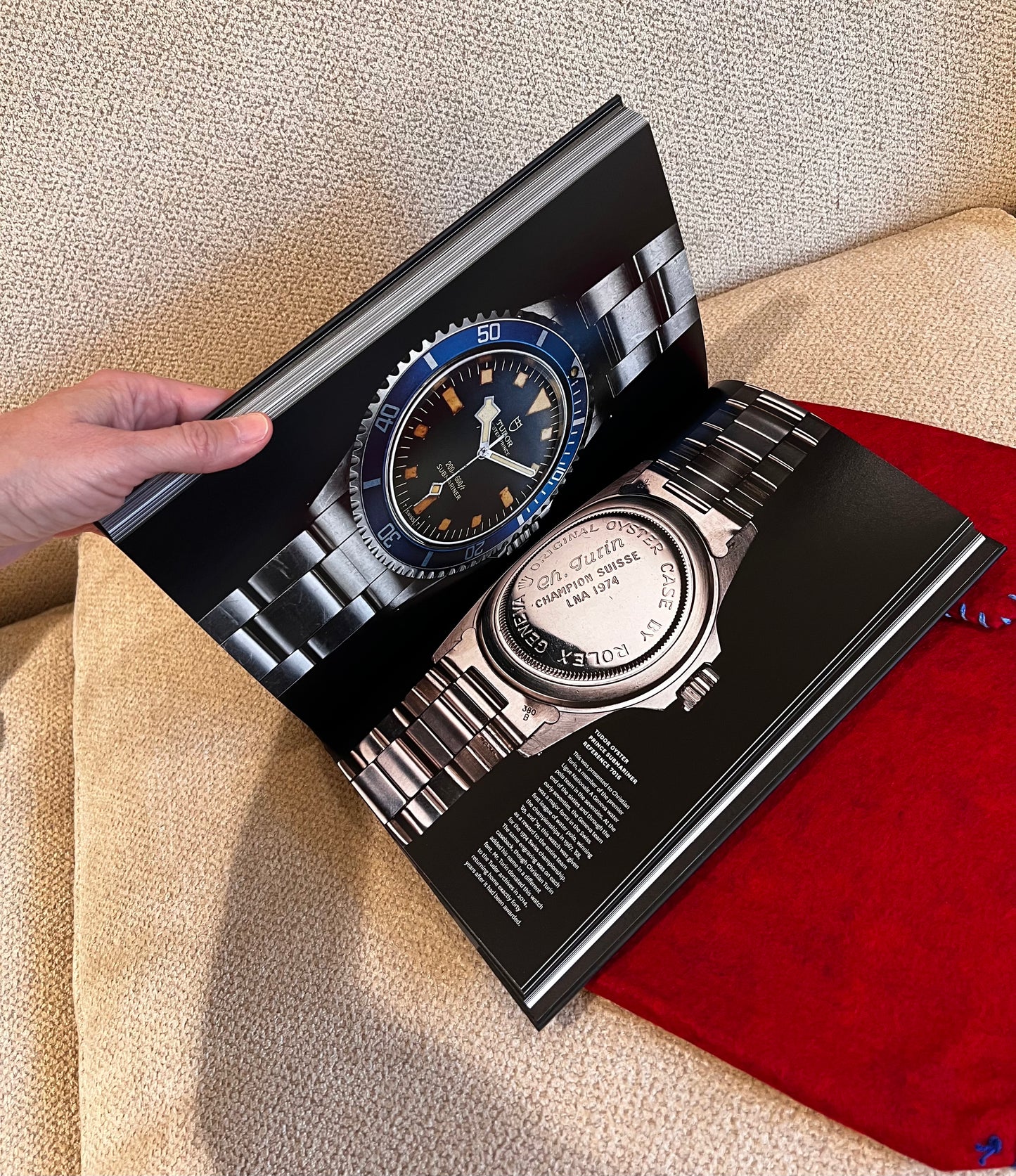 A Man and His Watch Studded Book