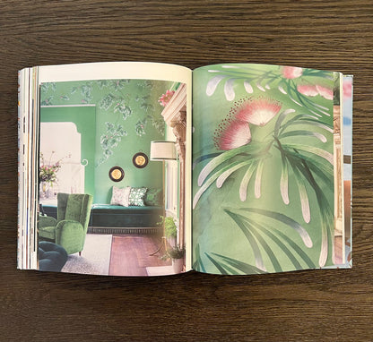 Garden Butterfly Studded Coffee Table Book