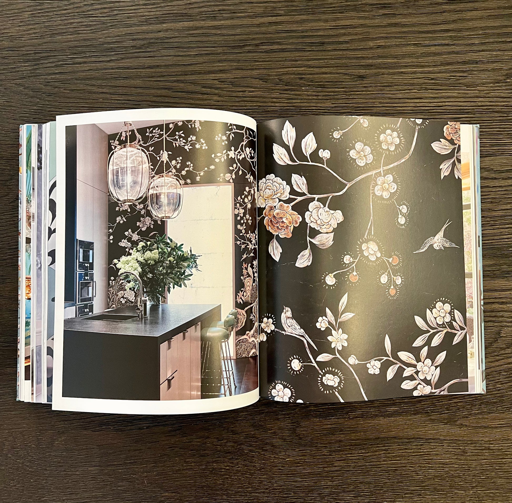 Garden Butterfly Studded Coffee Table Book