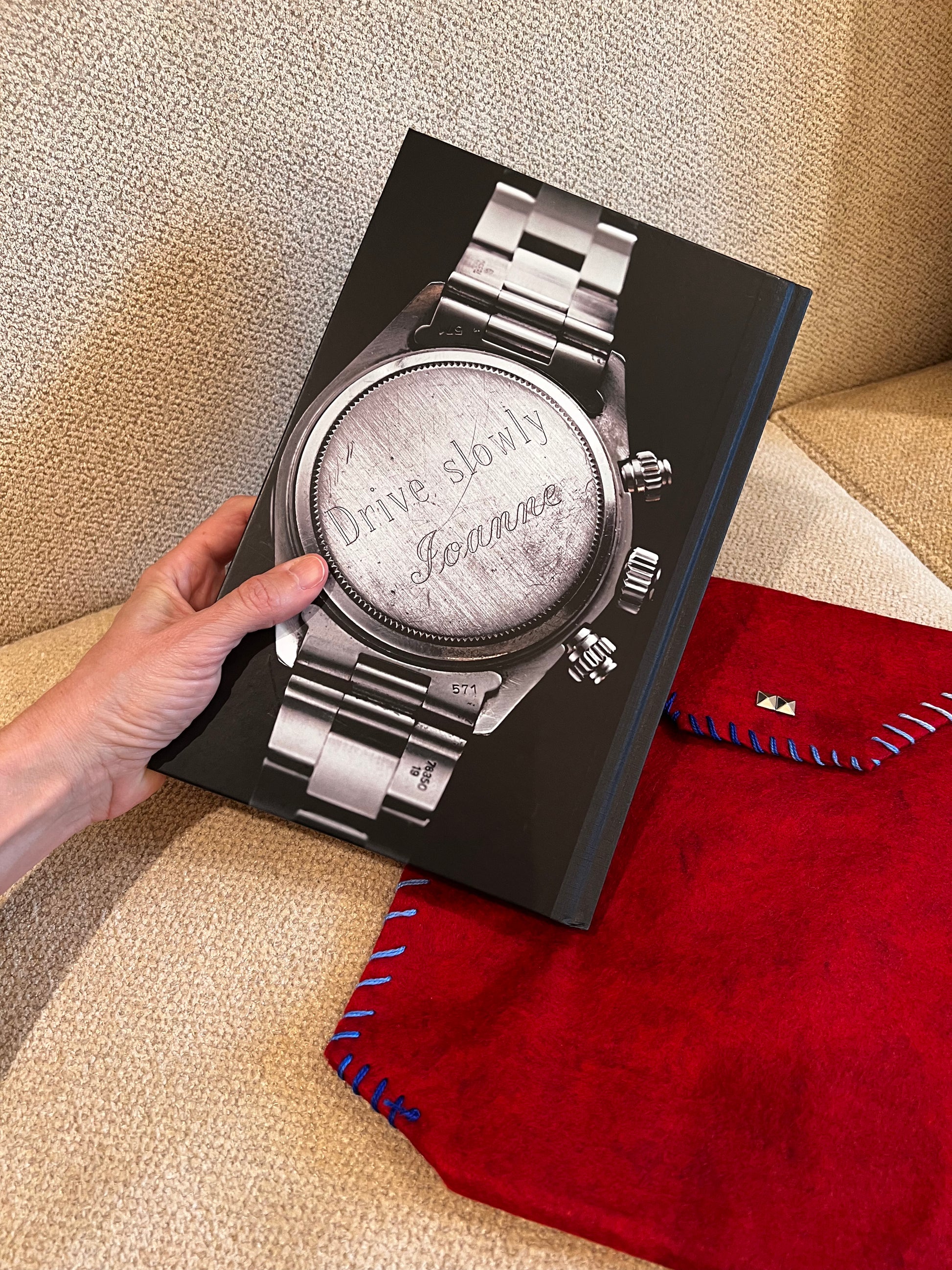 A Man and His Watch Studded Book