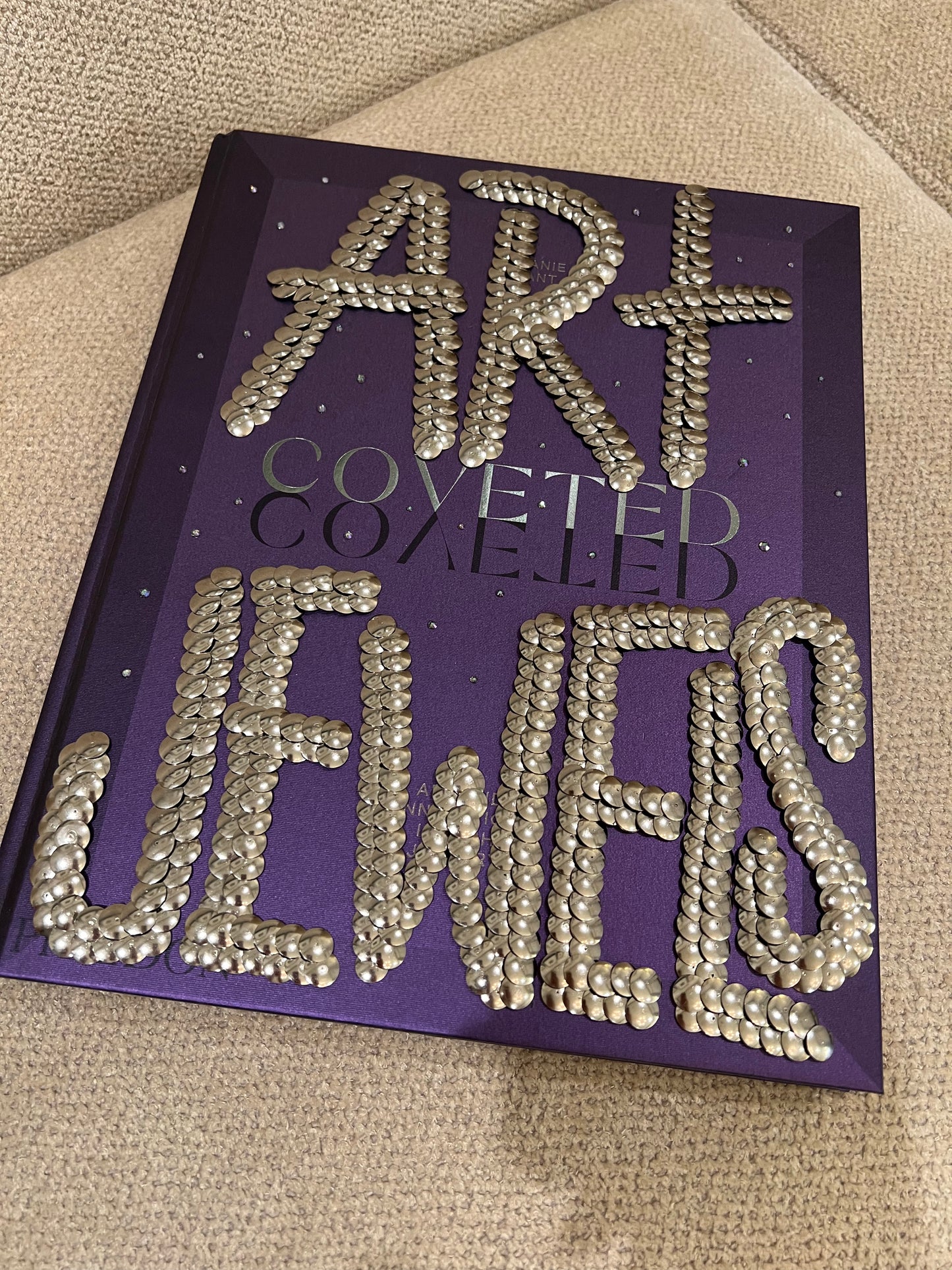 Art Jewels Studded Coffee Table Book