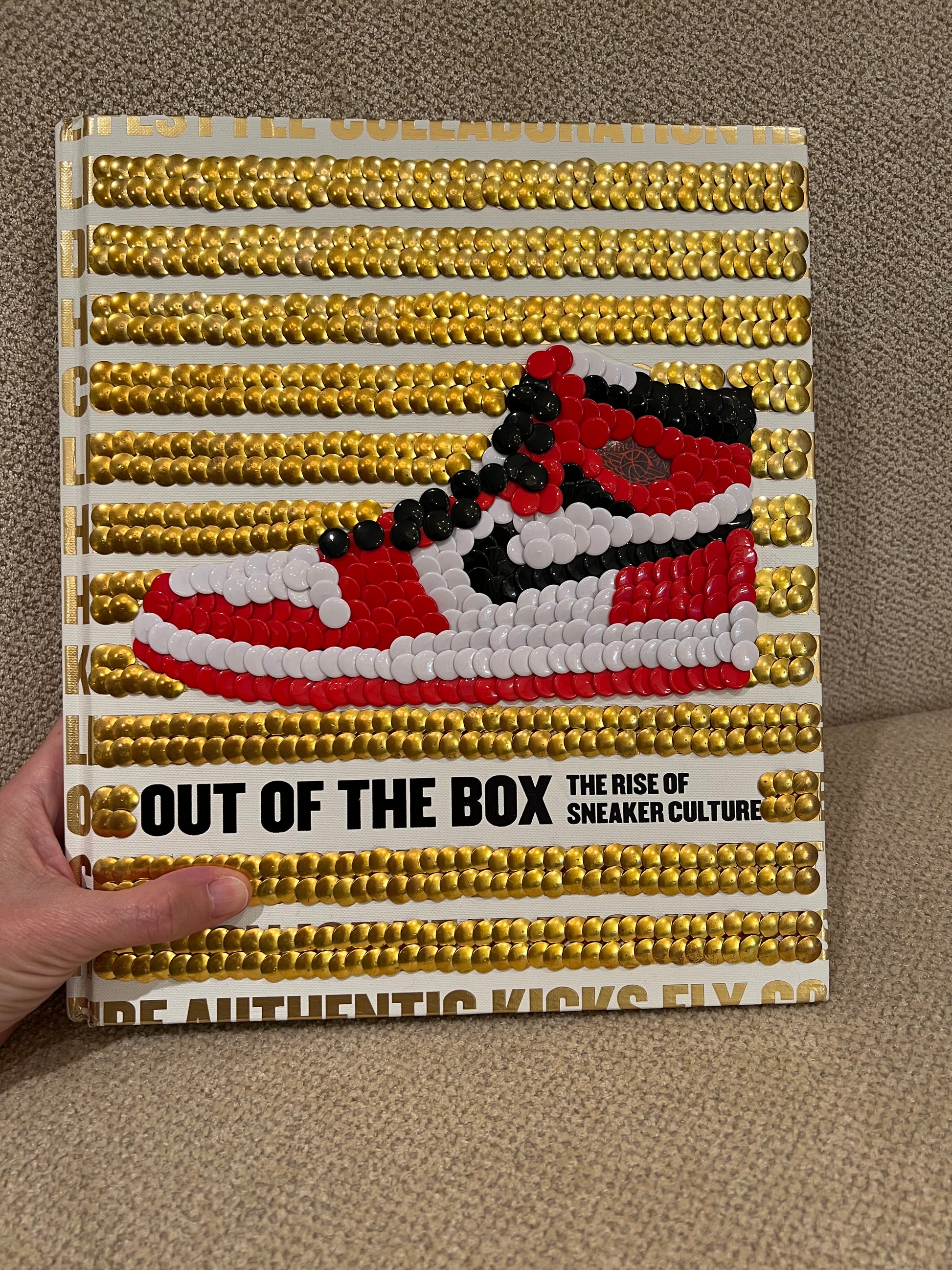 Sneaker Studded Book