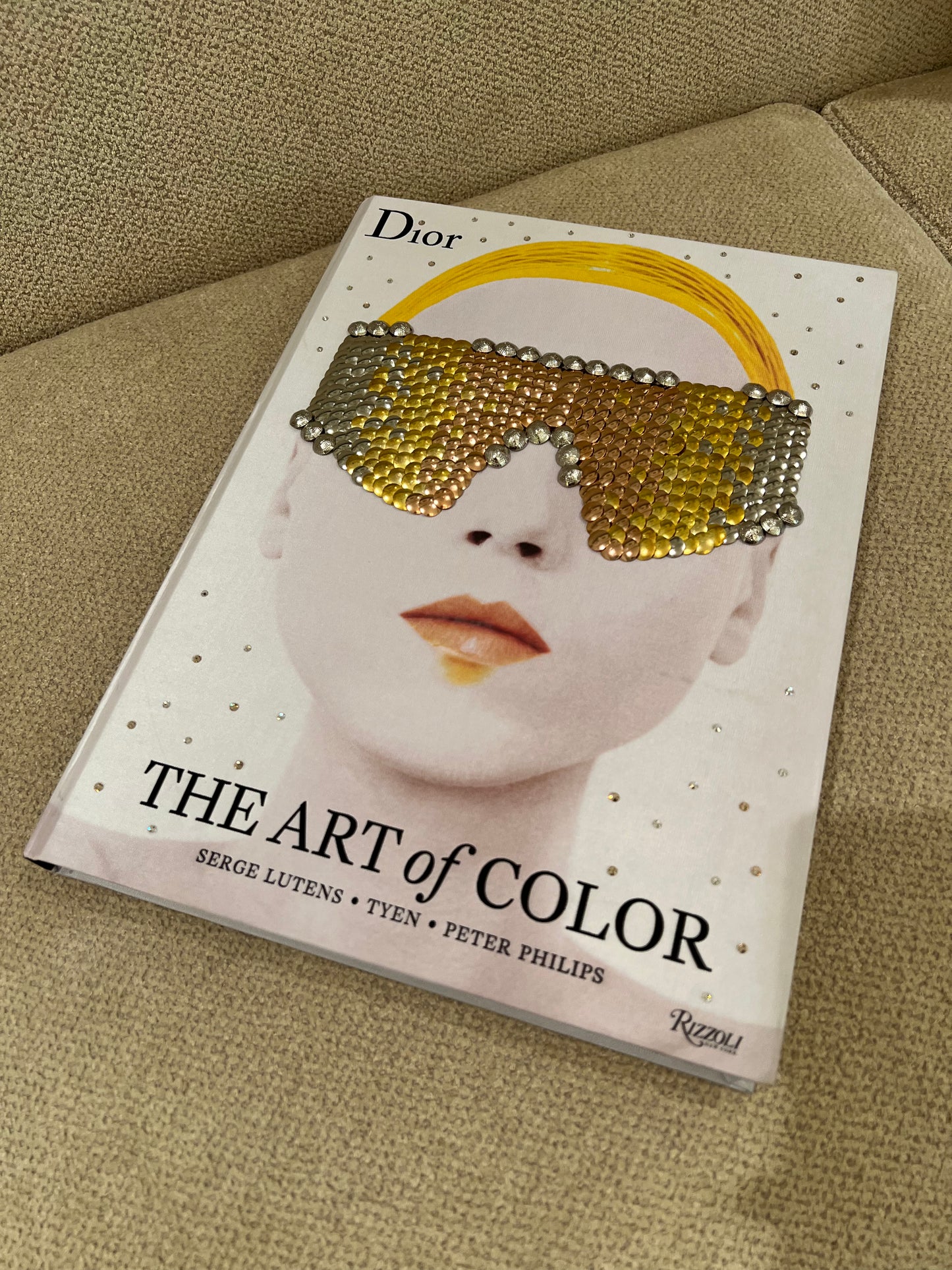 Iridescent Sunglasses Studded Coffee Table Book