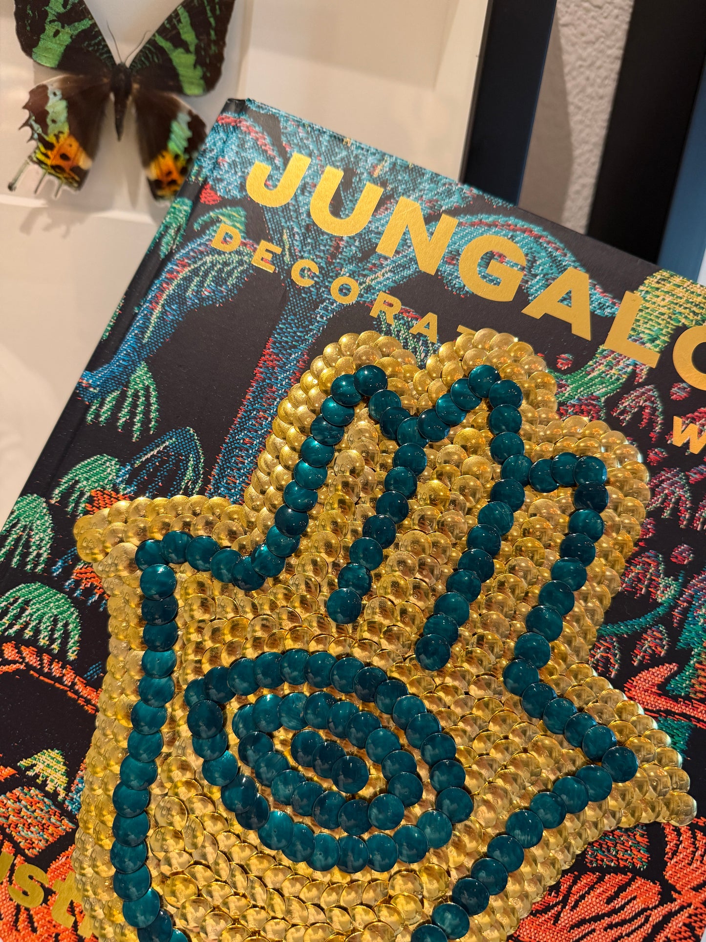 Hamsa Hand Studded Coffee Table Book