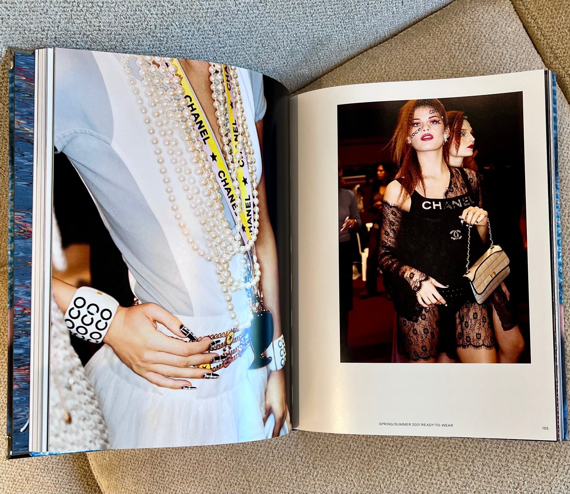 CC Chanel Studded Coffee Table Book - Monica Santos Art