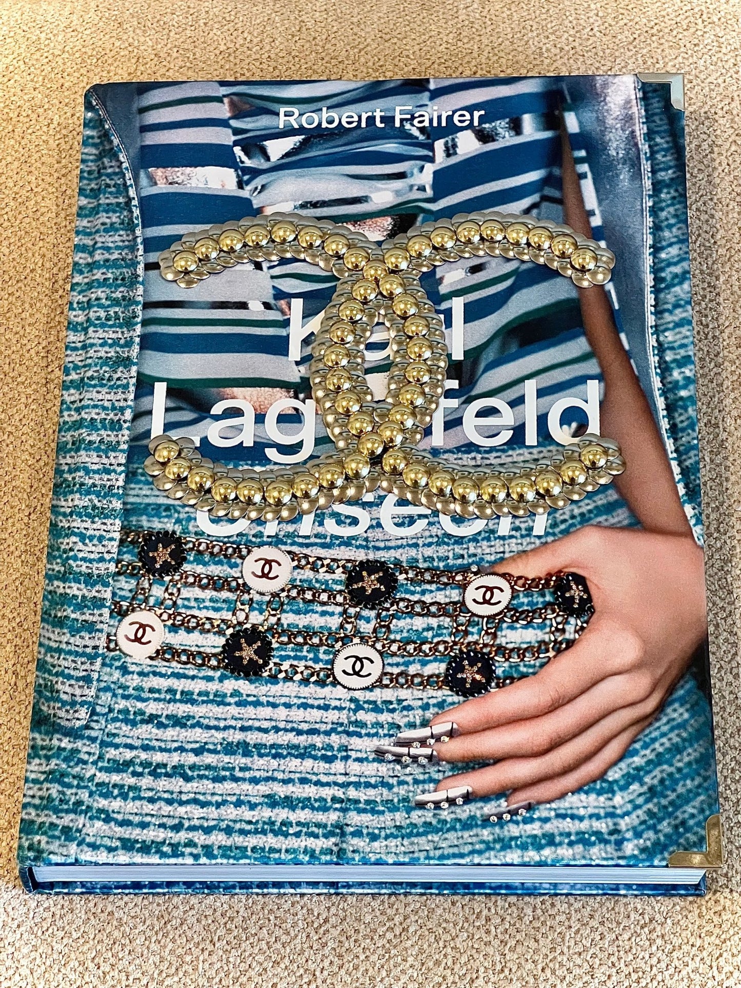 CC Chanel Studded Coffee Table Book - Monica Santos Art