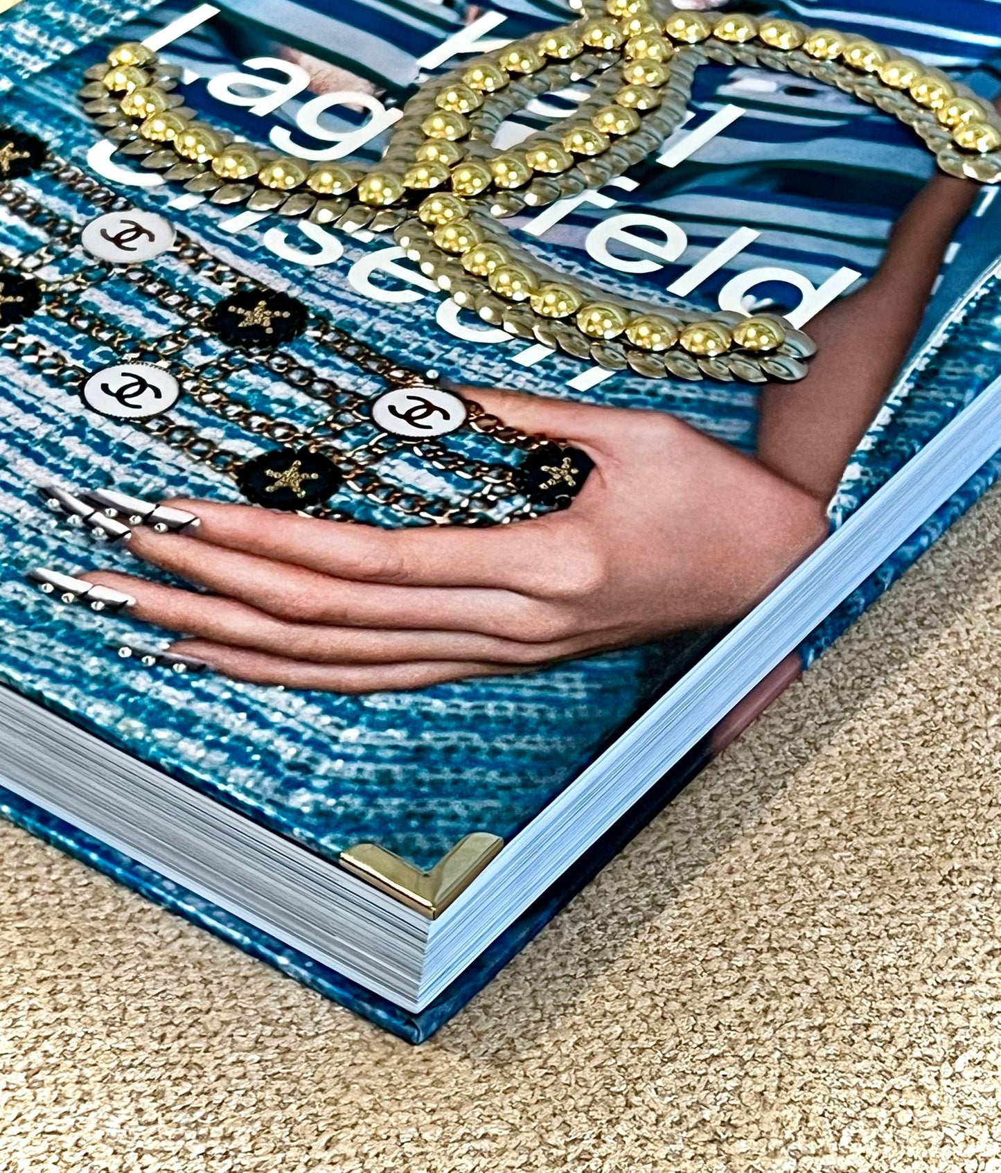 CC Chanel Studded Coffee Table Book - Monica Santos Art