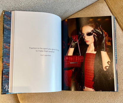 CC Chanel Studded Coffee Table Book - Monica Santos Art