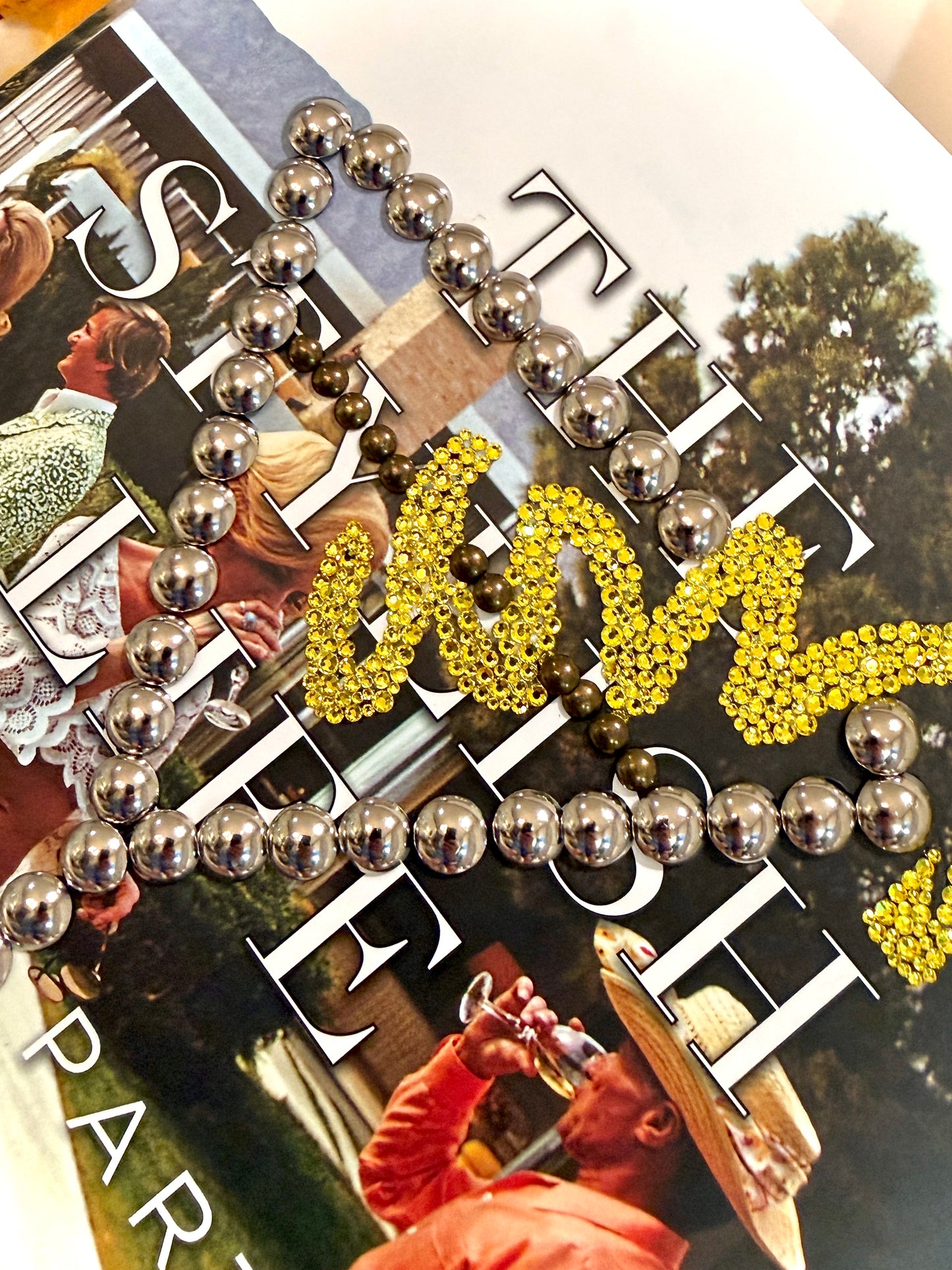 Cocktail themed luxury book art for stylish interiors