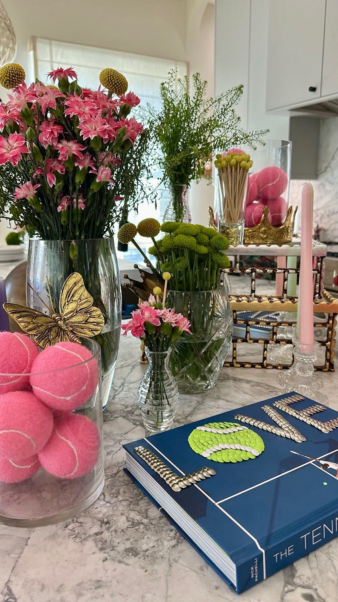 L🎾VE Tennis Studded Coffee Table Book