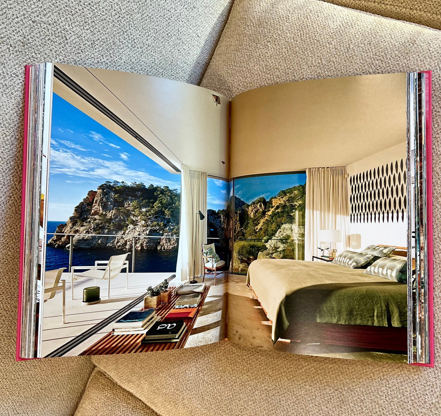 IBIZA Peace & Love Studded Coffee Table Book - Monica Santos Art