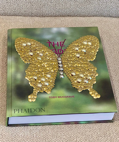 Little Gold Butterfly Studded Coffee Table Book - Monica Santos Art