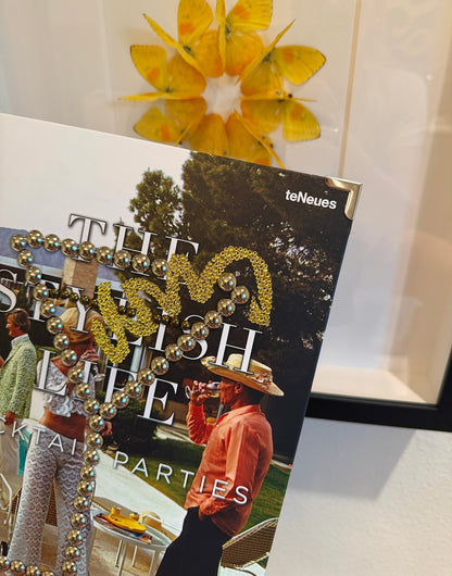 Luxury coffee table book styled as home decor piece