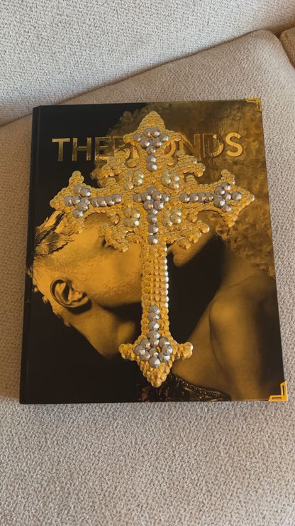 The Gold Cross Studded Coffee Table Book